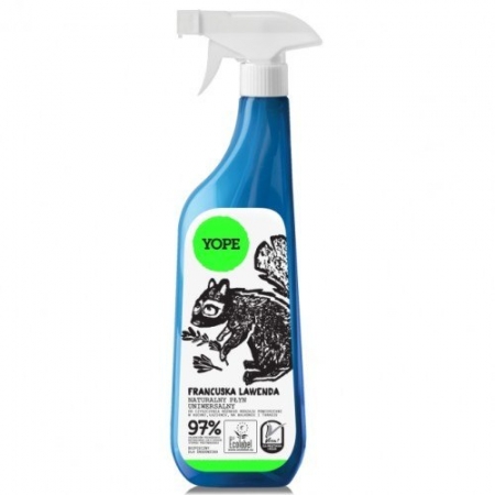 YOPE Płyn Uniwersalny do czyszczenia zapach Francuska Lawenda 750 ml